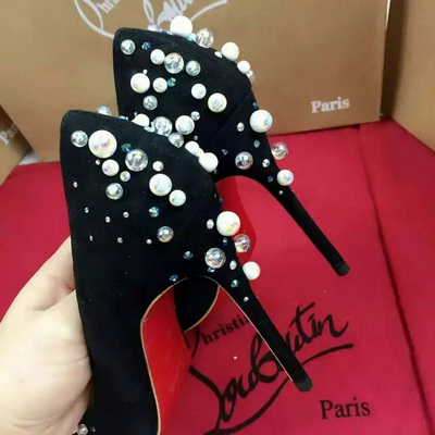 Christian Louboutin Shallow mouth stiletto heel Shoes Women--024